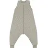 Lässig Combinaison pour dormir en coton bio petits traits olive (1-2 ans)