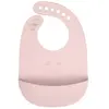 Lässig Bavoir en Silicone/Little Chums Souris Rose