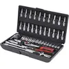 KS Tools Jeu de douilles et d'embouts 48 pcs CHROME+ 1/4" 918.0648
