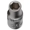 BRILLIANT TOOLS Douille 6 pans 1/4", 6 mm