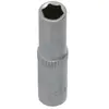 BRILLIANT TOOLS Douille 6 pans 1/4', version longue, 7 mm
