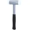 KS Tools Maillet à embouts plastiques anti rebonds, manche acier, L. 300 mm, Ø 40 mm