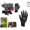 KS Tools 310.0480 Gants microfibres Taille XXL 12 paires Noir