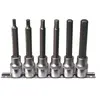 KSTOOLS KS Tools, Clé à douille + douilles, Jeu de douilles à embout 1/2" long