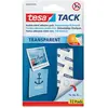 TESA Pastilles adhésives TACK - Transparent - x 72