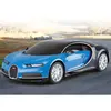 Jamara Voiture radiocommandée Bugatti Chiron Rastar - Modèle à l'échelle 1:24 - Bleu