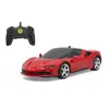 Voiture RC Ferrari SF90 Stradale - JAMARA - Rouge - Intérieur - 1:24