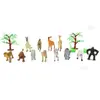 Jamara jeu d'animaux sauvages 89 cm 16 pièces