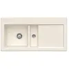Evier 1 cuve et demi VILLEROY ET BOCH Subway 60 100 x 51 cm egouttoir ...