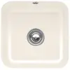 Evier 1 bac VILLEROY ET BOCH Cisterna 50 Crème CeramicPlus avec vidage...