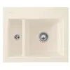 Evier de cuisine - VILLEROY ET BOCH - Subway 60 XM - 1 cuve 1/2 - Crem...