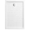Receveur de douche rectangulaire en céramique VILLEROY & BOCH O.novo -...