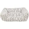 Trixie - Hondenmand - Mand Mila - Hoekig - Pluche - Wit/Grijs - 50X40 ...