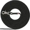 Trixie riem sleeplijn voor hond trigger snap haak rond zwart 10 mtr x ...