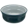 TRIXIE Set mangeoires, 2 × 0,6 l/15 cm, Bleu pétrole/Gris, Chien