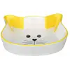 TRIXIE VOERBAK / WATERBAK KATTENHOOFD MET GEZICHT KERAMIEK  ASSORTI