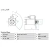 Startmotor 2258 Bosch