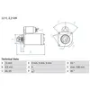 BOSCH Démarreur pour RENAULT: Master & OPEL: Movano (Ref: 0 986 020 09...