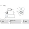 Startmotor 2385 Bosch