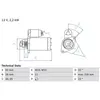 Startmotor / Starter 2438 Bosch