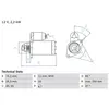 Startmotor 2245 Bosch