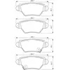 Bosch Automotive Remblokken set