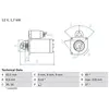 Startmotor 2566 Bosch