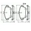 Bosch Automotive Remblokken set