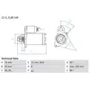 Startmotor / Starter 2564 Bosch