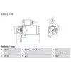 Startmotor 2498 Bosch