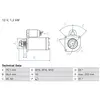 Startmotor / Starter 0986027280 Bosch