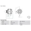 BOSCH Alternateur pour RENAULT: Captur, Clio, Mégane & DACIA: Dokker (...
