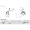 Startmotor / Starter 0986026340 Bosch