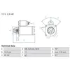 Startmotor / Starter 2610 Bosch