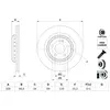 BOSCH Disques de frein pour MERCEDES-BENZ: Classe S (Ref: 0 986 479 H3...