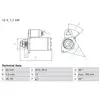 Startmotor / Starter 0986026830 Bosch