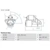 Startmotor / Starter 0986026690 Bosch