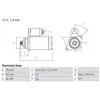 Startmotor / Starter 0986026970 Bosch