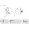 Startmotor Hyundai/kia 2008- 2913 Bosch