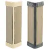 Ebi 1 x Hoek krabplank met sisal - wit/roze of grijs