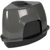 Ebi Cat house prism 60 m zen series Donkergrijs 38x56x40cm