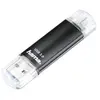 Hama Clé USB Laeta Twin, USB 3 .0, 256GB, 40MB/s, noire