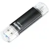 Hama Clé USB Laeta Twin, USB 3.0, 32 GB, 40 MB/s, noire, emballage fin