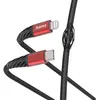 Hama Câble Extreme Usb-c - Lightning 1.5 M Noir / Rouge (201541)
