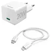 Hama Chargeur Secteur + Câble Lightning 20 W Pd Blanc (201620)
