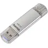 Hama Clé USB "C-Laeta" , USB3.1/USB3.0 Type-C, 16GB, 40MB/s, argent