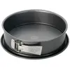 Dr. Oetker 2607 Moule à charnière rond 28 cm, moule gâteau charniere, moule gateau rond, moule a charniere, moule rond, moule à manqué, Acier, 28 cm