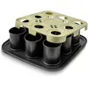 Zenker Bake, Click & Go Plaque à 9 tartelettes   29 x 29 x 7 cm   Moul...