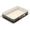 Moule à charnière - DR. OETKER - 4861 - Acier Inoxydable - 25x38cm - Crème-anthracite