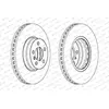 FERODO Disques de frein pour LAND ROVER: Range Rover (Ref: DDF1436C-1)